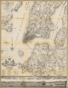 Map of the city in 1767, about 100 years after Trumpeter and Portuges