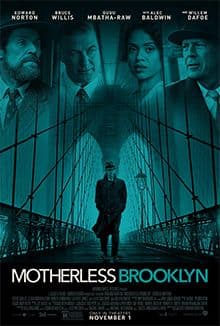 Motherless Brooklyn movie poster