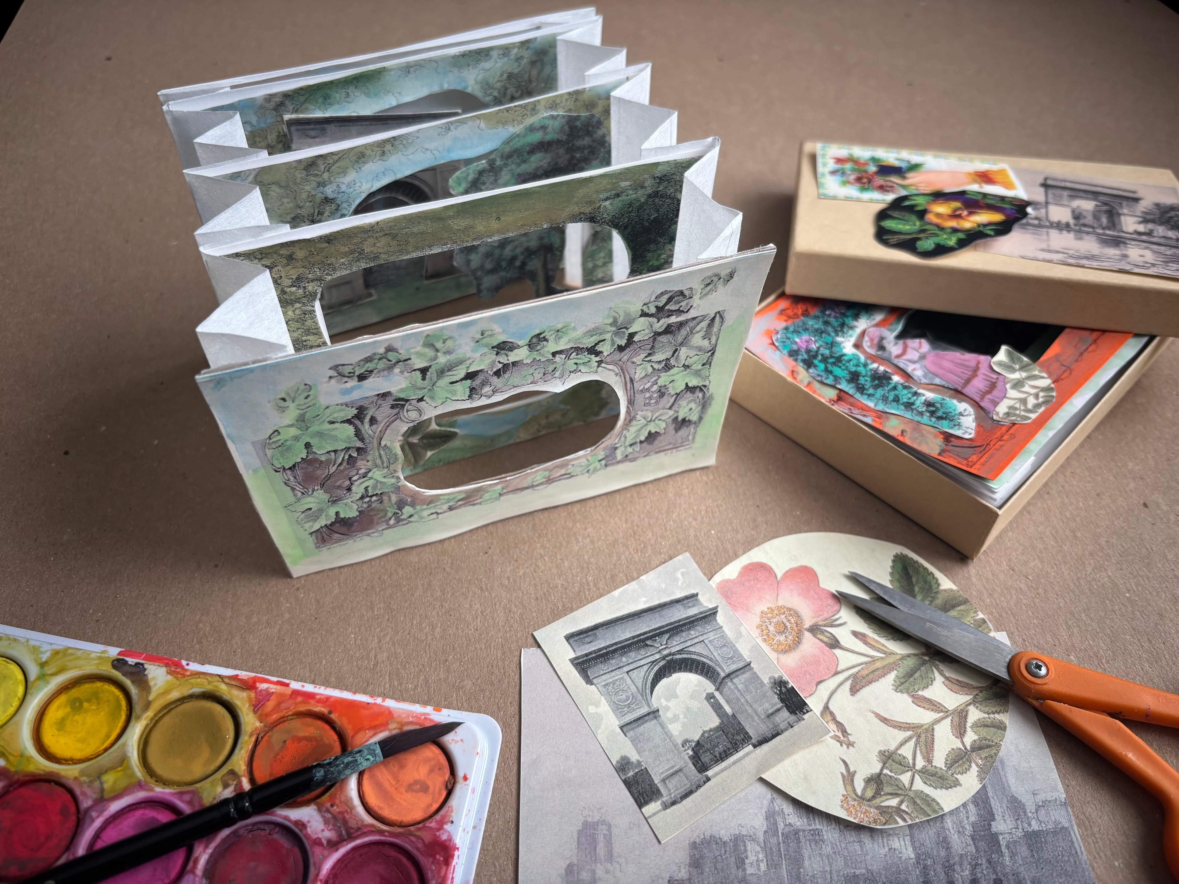 Tunnel books by Rhonda Weppler