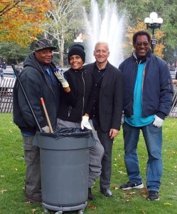 George and members of the Park staff