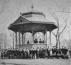 The music stand