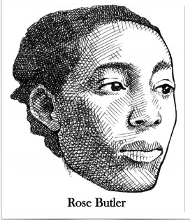 Artist’s rendering of what Rose Butler may have looked like. From Before They Could Vote: American Women's Autobiographical Writing, 1819-1919.